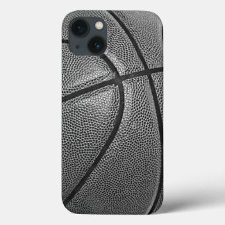 Black & White Basketball iPhone 13 Case