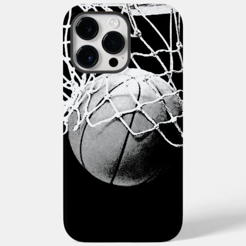 Black  White Basketball Case_Mate iPhone 14 Pro Max Case