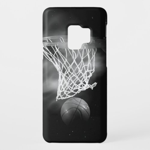 Black  White Basketball Case_Mate Samsung Galaxy S9 Case