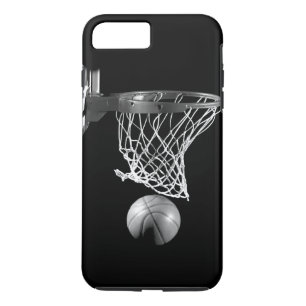Black & White Basketball iPhone 7 Plus Case