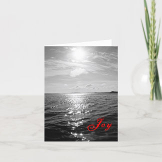 Black & White Bay Holiday Card