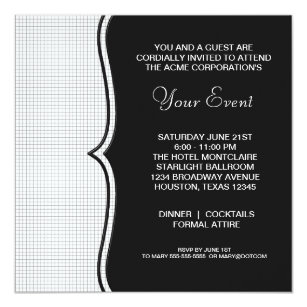 classy corporate grand opening invitations zazzle