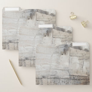 Black White & Bronze File Folder