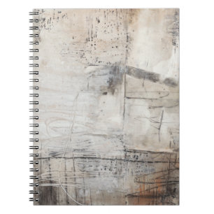 Black White & Bronze Notebook