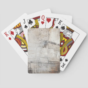 Black White & Bronze Poker Cards