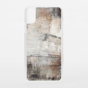 Black White & Bronze iPhone XS Case