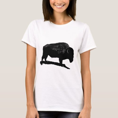 Black  White Buffalo T_Shirt