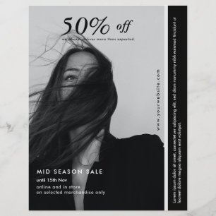 Black & White Business Flyer