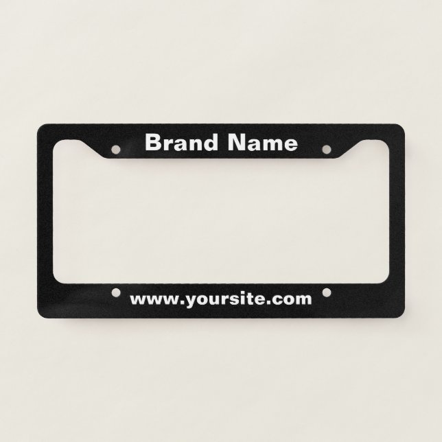 Black White Business Promo Website Frame Design (Front)