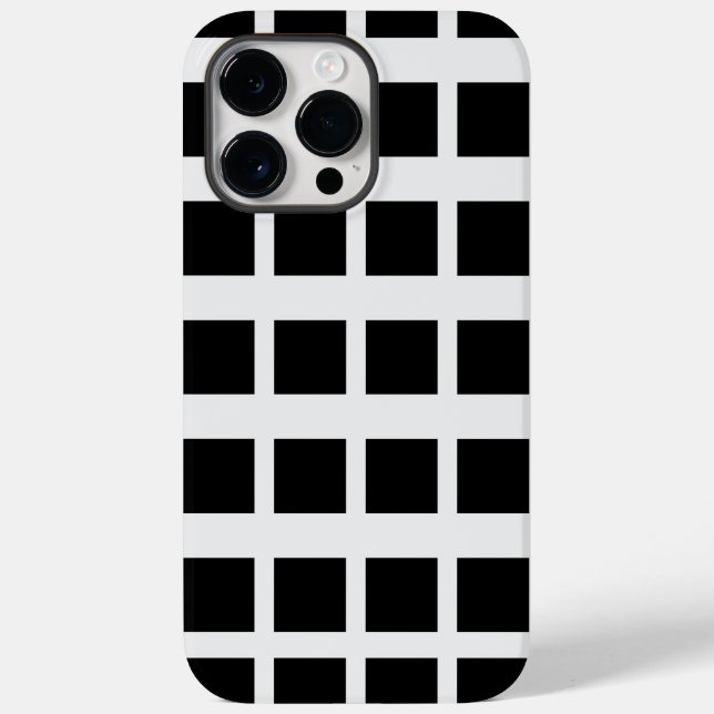 Black white Case-Mate iPhone case (Back)