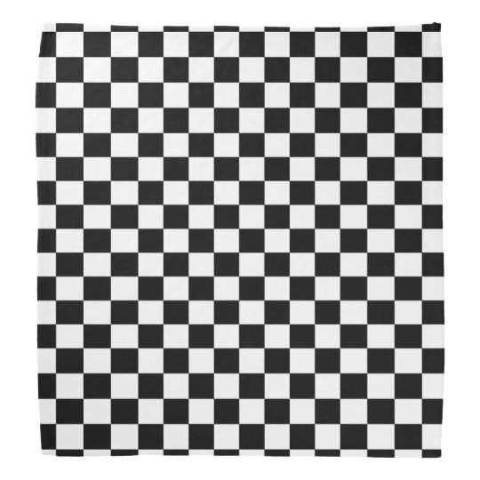 black and white checkers