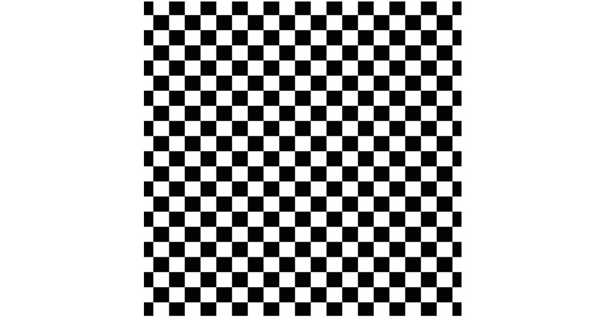 Black & White Checkerboard Background Cutout | Zazzle