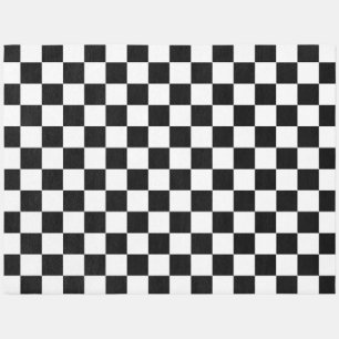 Black White Checkerboard Checkered Checked Check Outdoor Rug