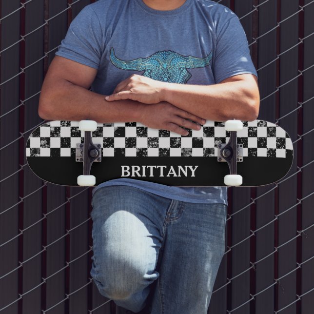 Black & White Chequered Board  (Outdoor 3)