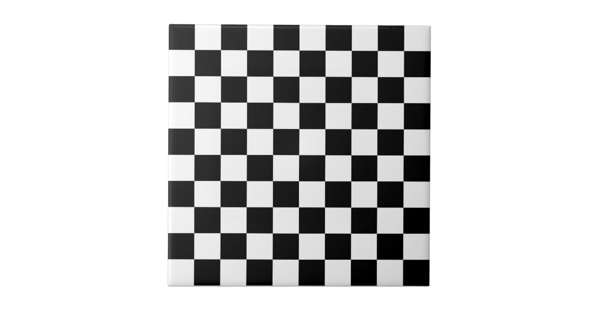 Checkers Game Wall Art with Frame, Monochrome Chess Board Design with Tile  Coordinates Mosaic Square Pattern, Printed Fabric Poster for Bathroom  Living Room, 35 x 23, Black White, by Ambesonne 