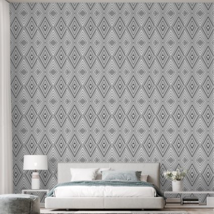 Black White Chevron Wallpaper