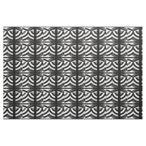 black/white chic contemporary chevrons diamond fabric