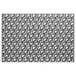 black/white  chic contemporary chevrons fabric