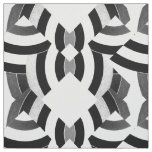 black/white chic contemporary chevrons fabric
