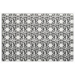 black/white chic contemporary chevrons fabric
