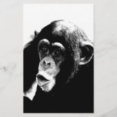 Black White Chimpanzee (Front)