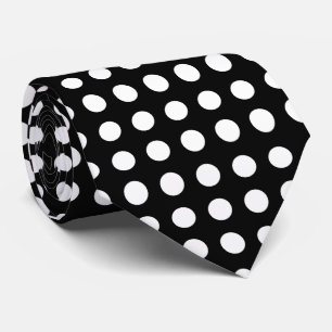 Black & White  Classic Neck Tie