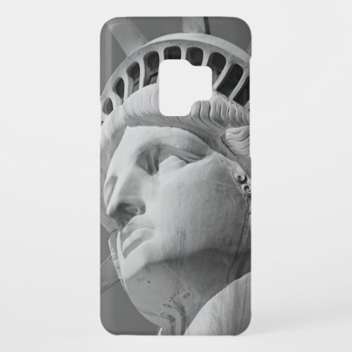 Black  White Close_up Statue of Liberty Case_Mate Samsung Galaxy S9 Case