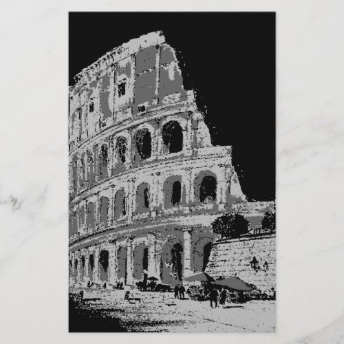 Black  White Colosseum