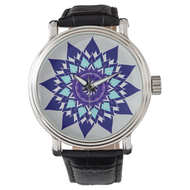 black&white cosmos watch (Front)