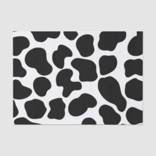 Black & White Cow Print Rustic Farm Tissue Paper