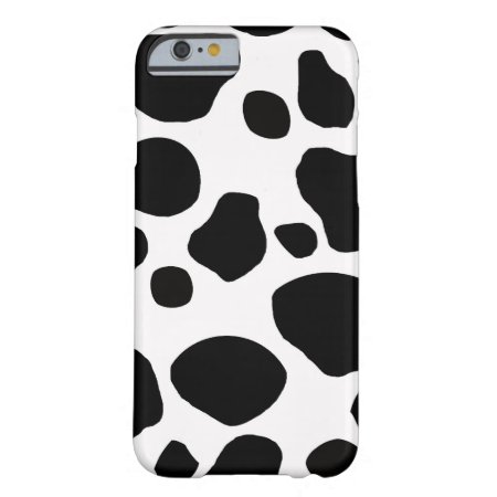 Black White Cow Spots Barely There Iphone 6 Case