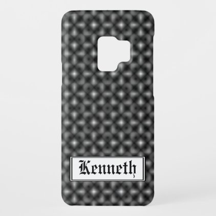 Black &amp; White Cube Life by Kenneth Yoncich Case-Mate Samsung Galaxy S9 Case