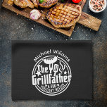 Black White Dad Personalized BBQ Grillfather Kitchen Towel<br><div class="desc">Upgrade your dad’s grilling essentials with the Black and White Dad Personalized BBQ Father Kitchen Towel. This isn’t just any kitchen towel; it’s a unique, personalized accessory that celebrates your dad’s love for BBQ and his mastery at the grill. Personalize it with his name for a touch that’s both practical...</div>