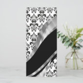 Black & white damask (Standing Front)