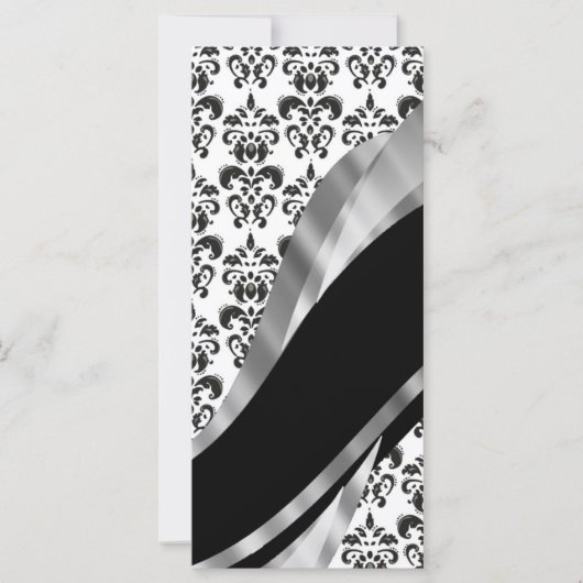 Black & white damask (Front)