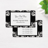 Black & White Damask (Desk)