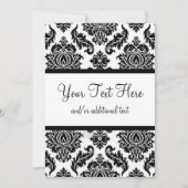 Black & White Damask (Front)