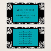 Black & White Damask (Front & Back)