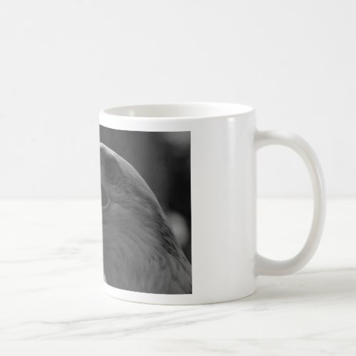 Black  White Eagle Coffee Mug