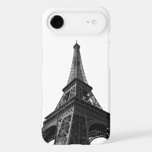 Black & White Eiffel Tower Paris European Travel iPhone 17 Air Case