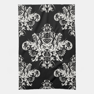 Black & White Elegant Dish Towels