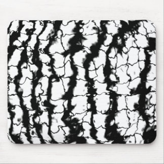 black & white faux stone mouse pad