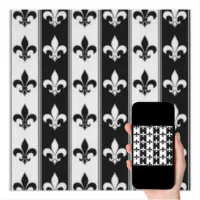 Fleur-de-lis New Orleans Saints Symbol Pattern, leaf, monochrome png