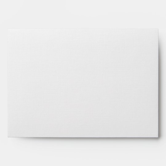 Black White Floral Custom Invitation Envelopes