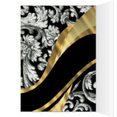 Black & white floral damask (Inside (Left))