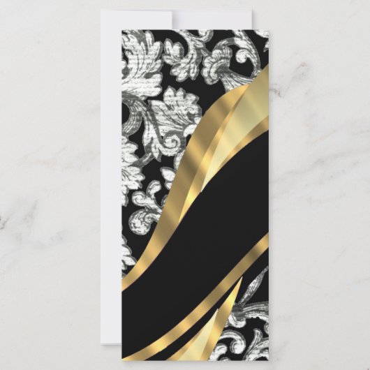 Black & white floral damask (Front)