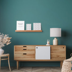 Black White Floral Simple Floral Abstract Floral Picture Ledge