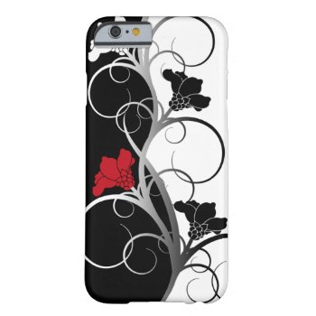 Black/white Flowers Iphone Case by takecover at Zazzle