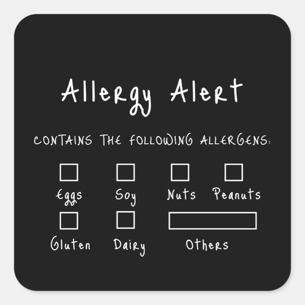 Funny Warning Stickers Food Allergen Warning Stickers – 100 Safety Alert Labels For Allergy Awareness – FSA Approved Style Advisory Sticker - Foto 7