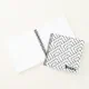 Black White Geometric Diagonal Lines Journal | Zazzle